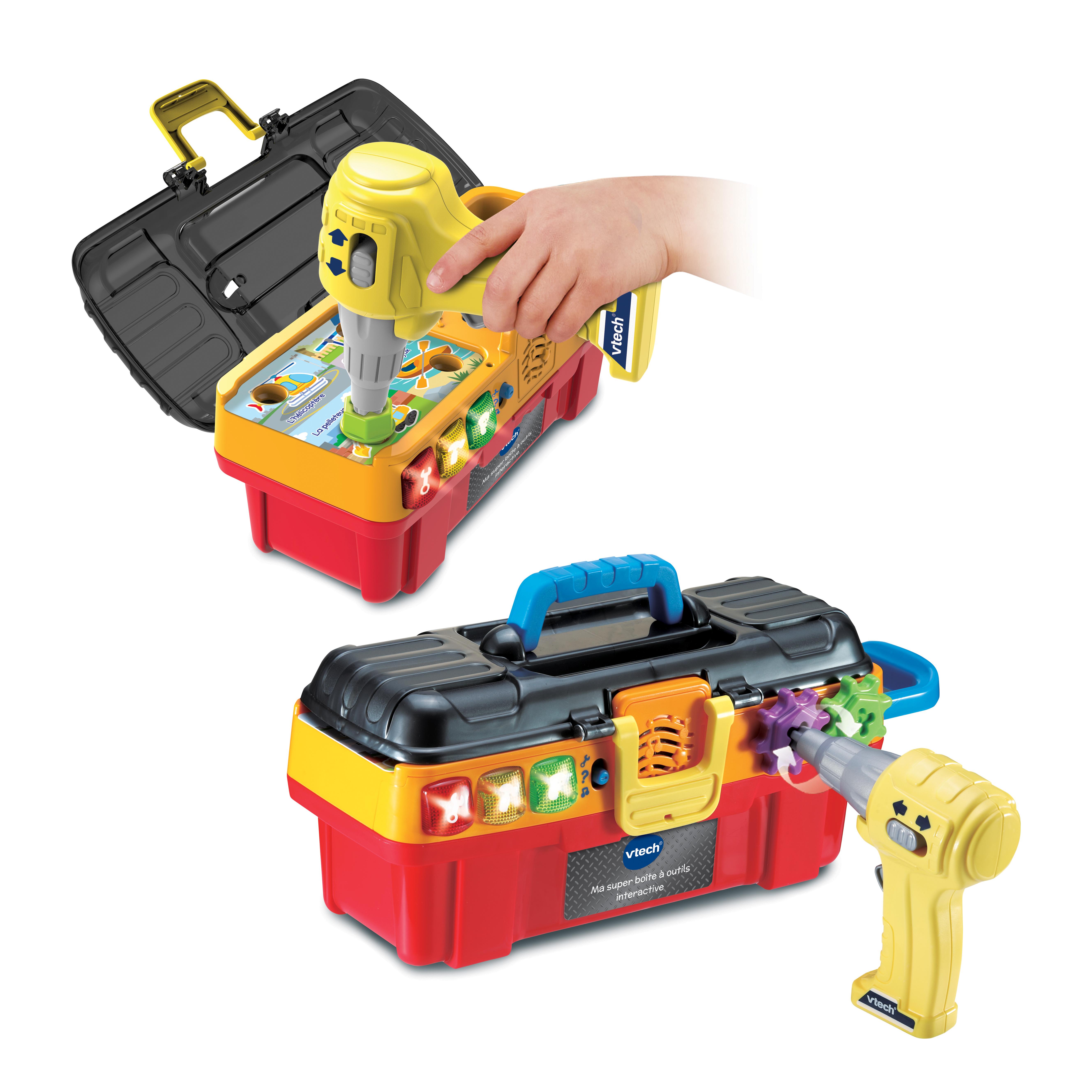 Voir la diapositive 4 : VTECH Super boîte à outils interactive