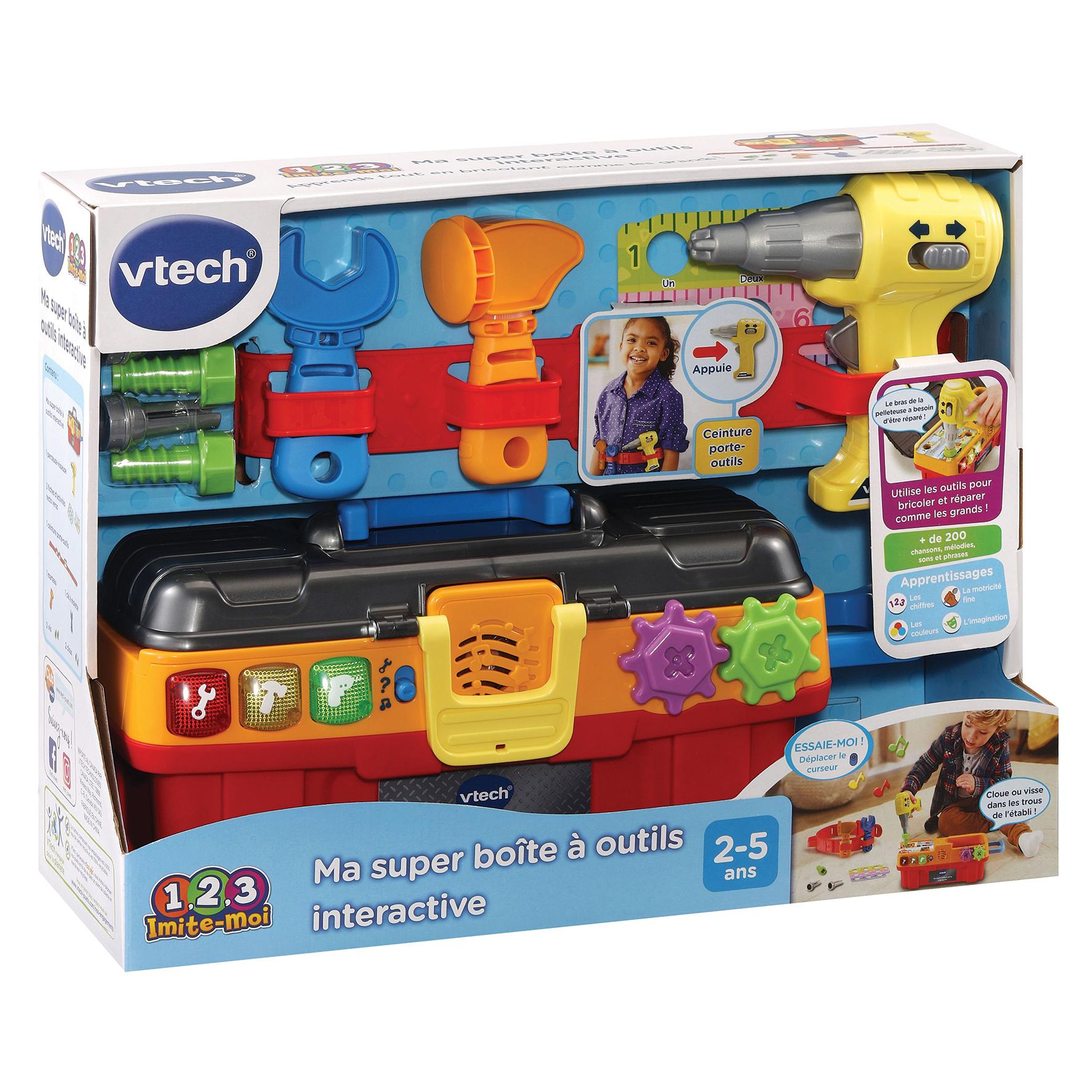 Voir la diapositive 6 : VTECH Super boîte à outils interactive