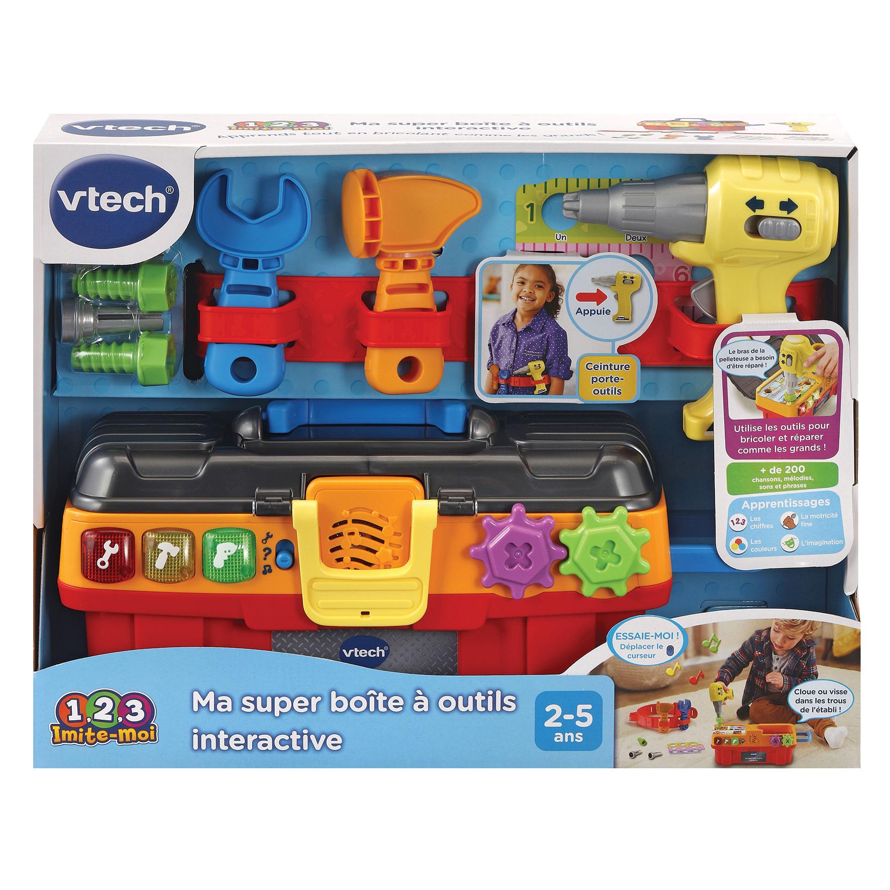 Voir la diapositive 7 : VTECH Super boîte à outils interactive