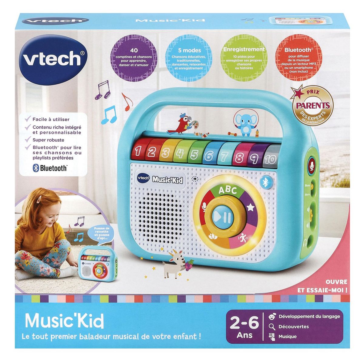 VTECH Baladeur Musical Music Kid