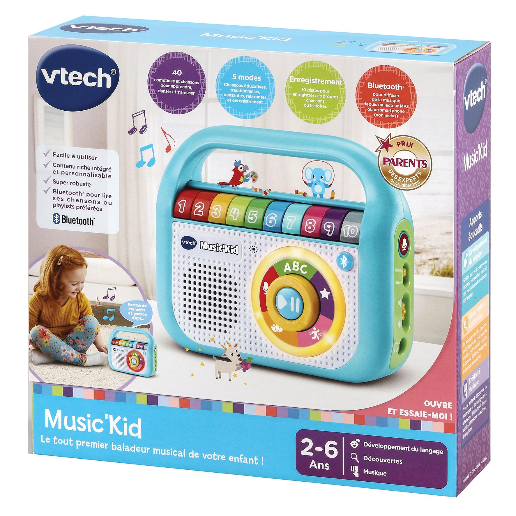 Voir la diapositive 7 : VTECH Baladeur Musical Music Kid