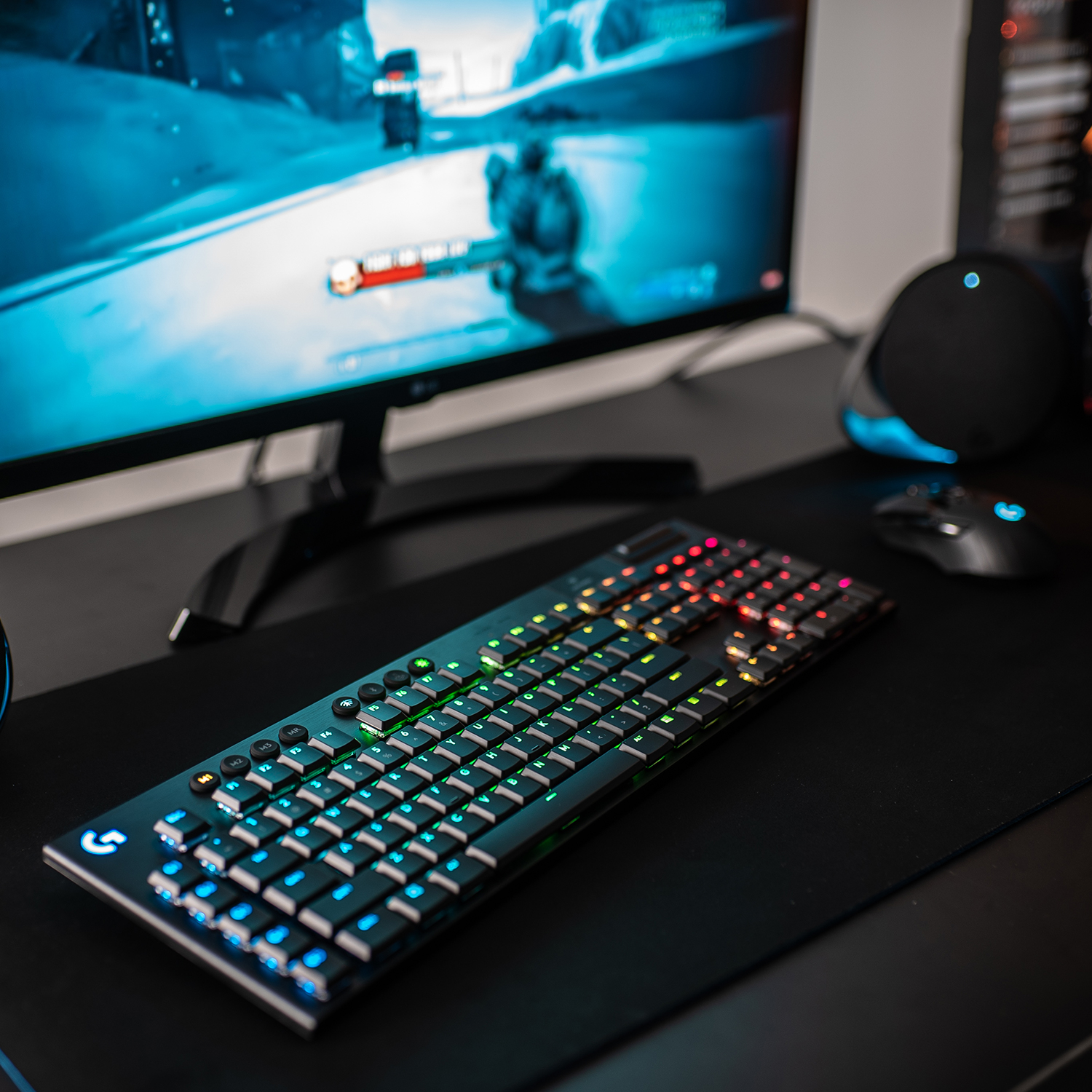 Voir la diapositive 7 : LOGITECH Clavier tactile G915 - Noir