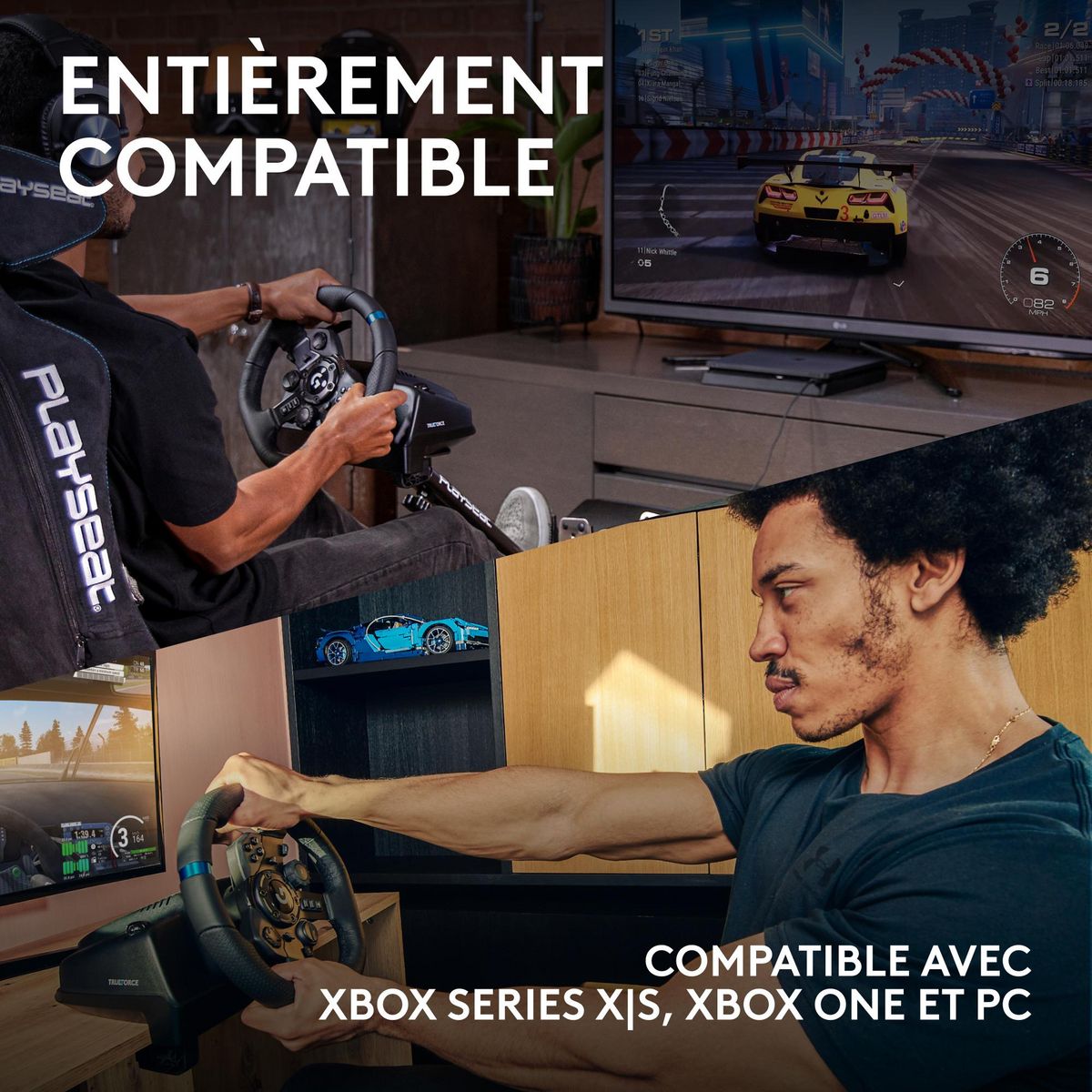 LOGITECH Volant G923 - Noir