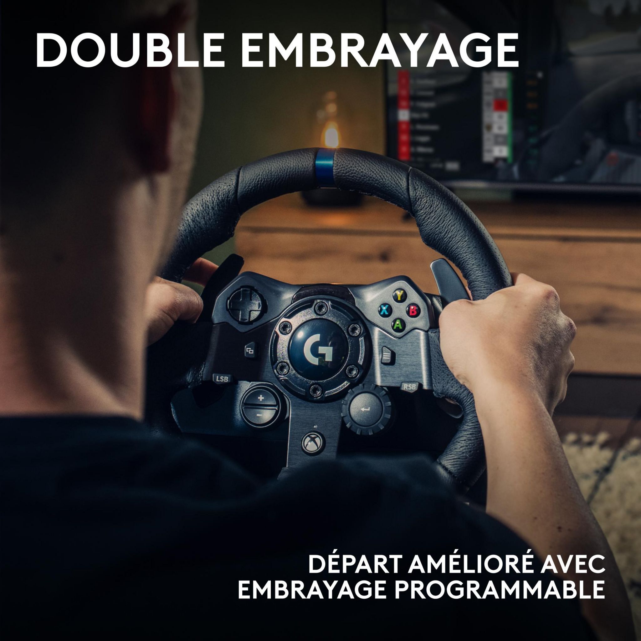 Voir la diapositive 5 : LOGITECH Volant G923 - Noir