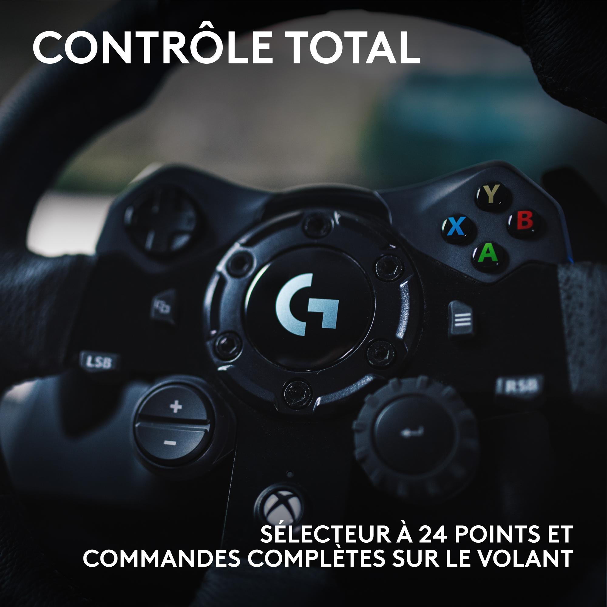 Voir la diapositive 6 : LOGITECH Volant G923 - Noir