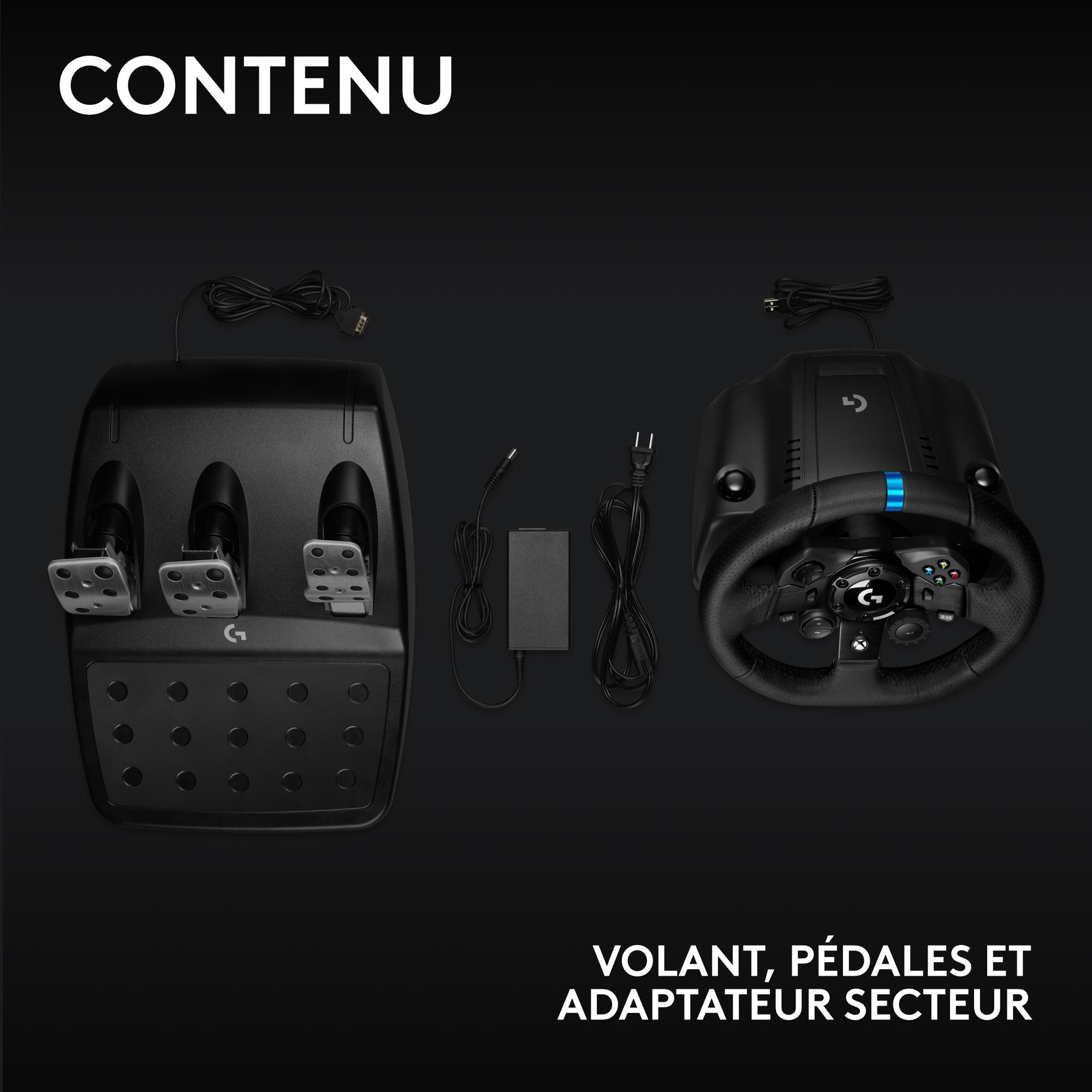 Voir la diapositive 10 : LOGITECH Volant G923 - Noir