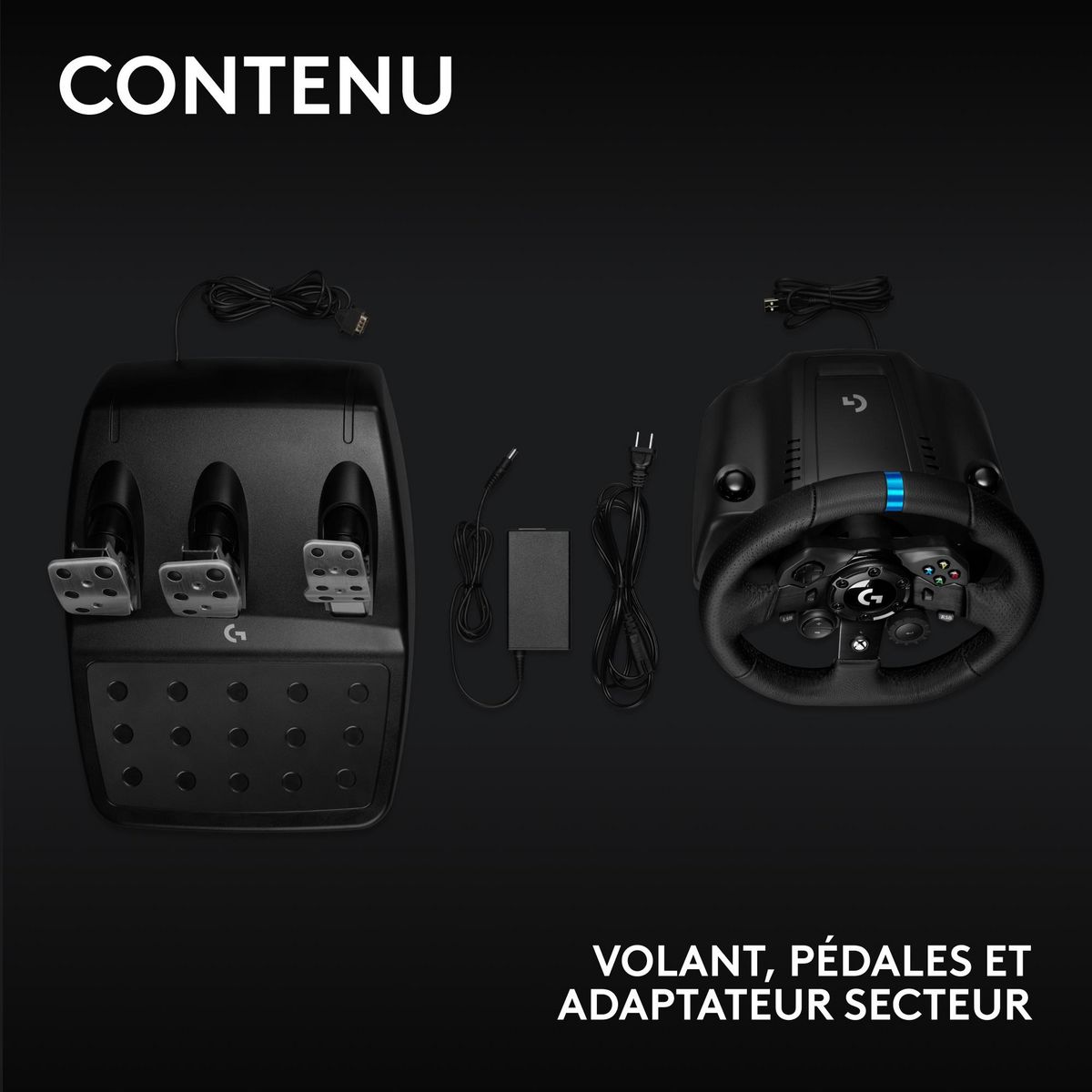 LOGITECH Volant G923 - Noir