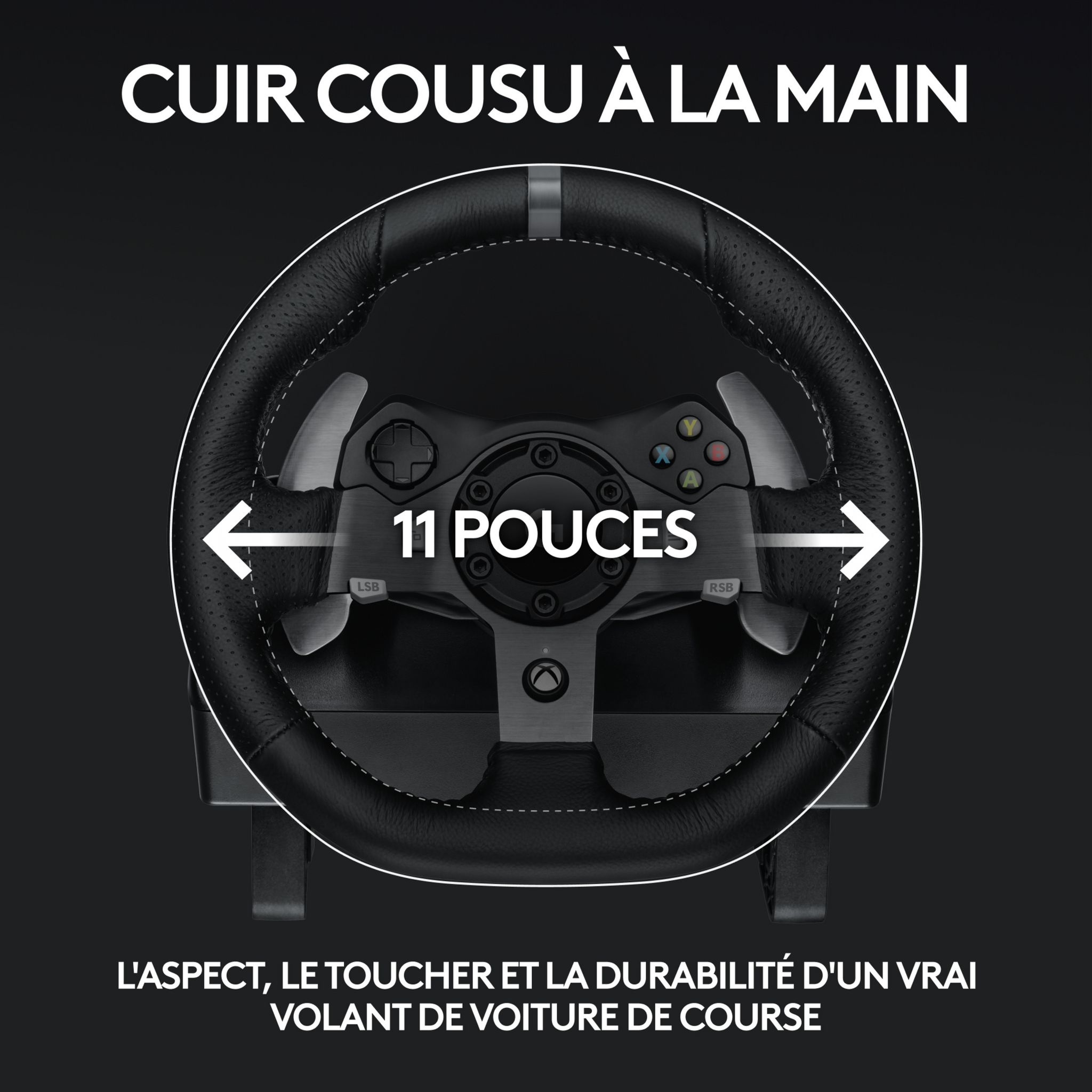 Voir la diapositive 5 : LOGITECH Volant G920 - Noir