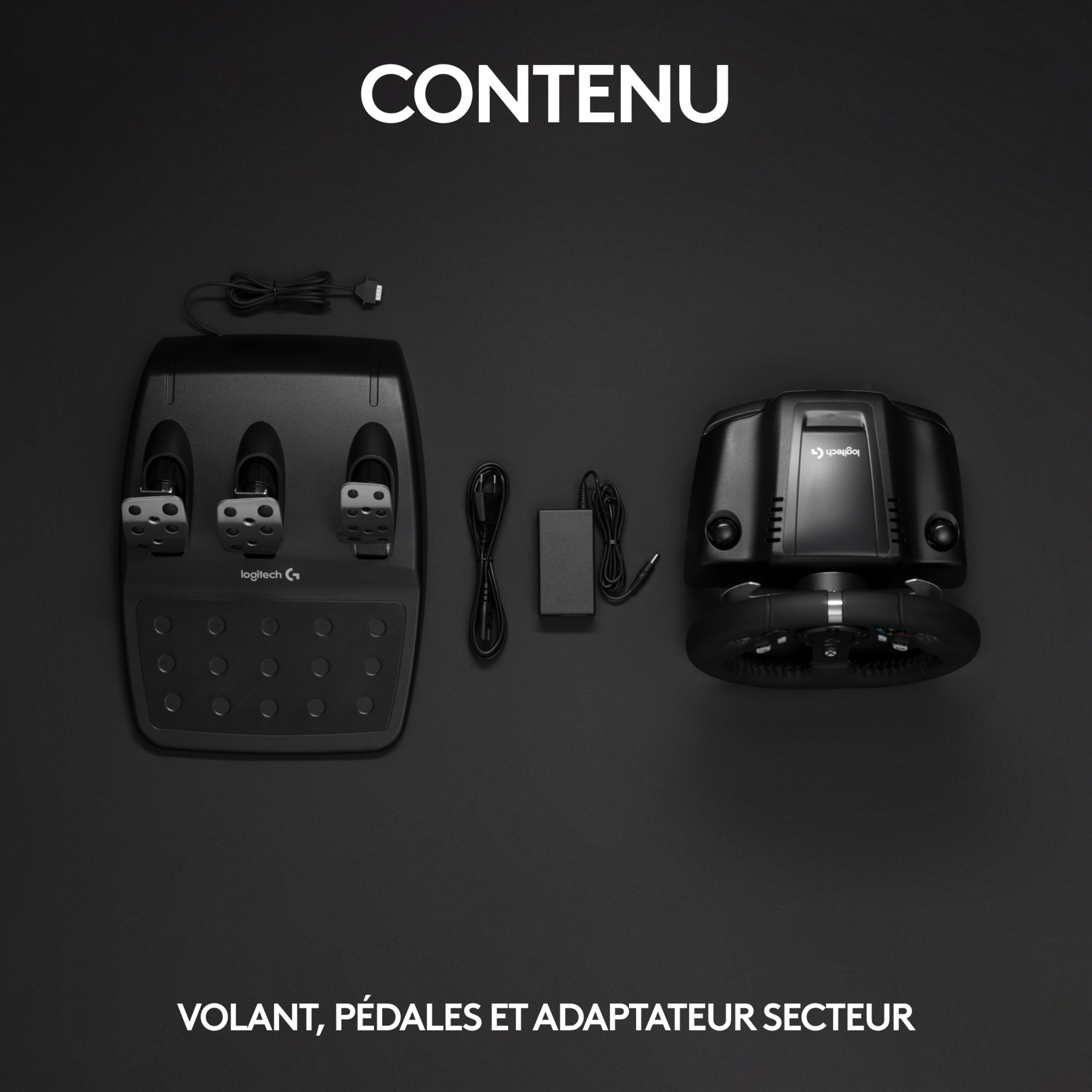 Voir la diapositive 9 : LOGITECH Volant G920 - Noir