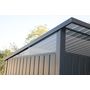 Voir la diapositive 4 : DURAMAX Abri de jardin métal Anthracite - Monopente - 5,22m² - MODERN