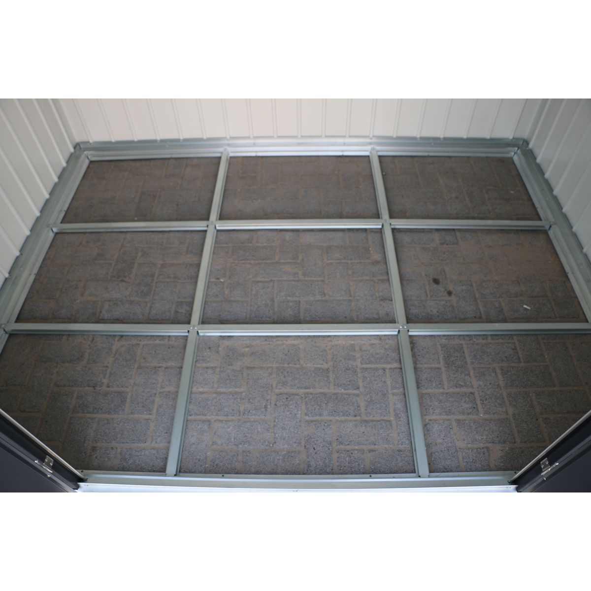 DURAMAX Abri de jardin métal Anthracite - Monopente - 5,22m² - MODERN