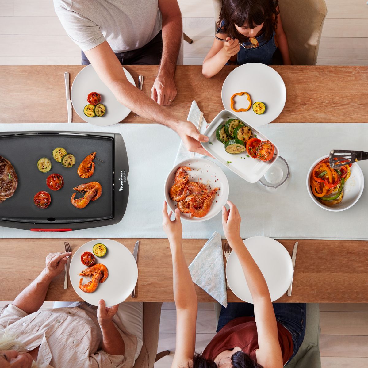 MOULINEX Plancha électrique CB560811 - Noir