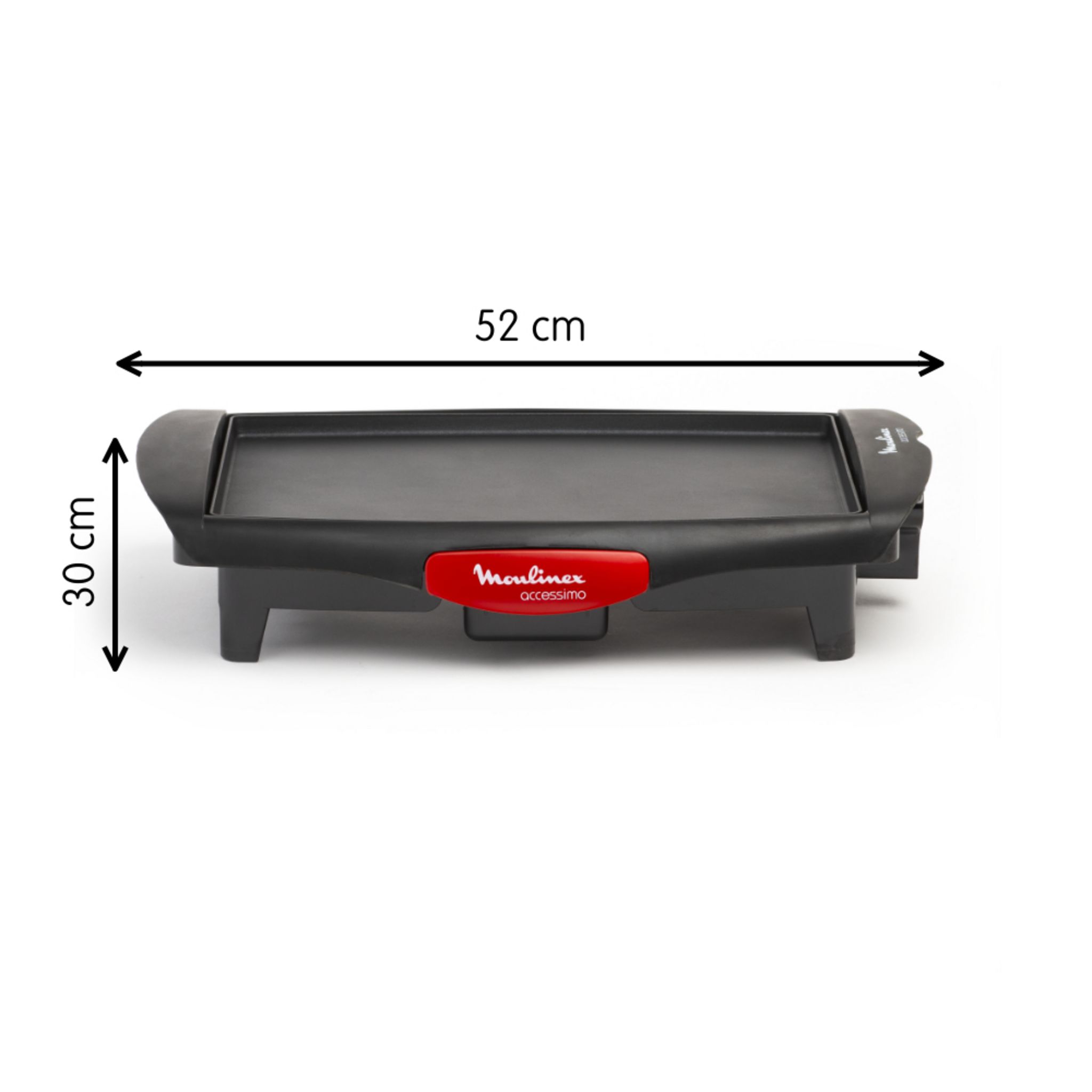 Voir la diapositive 8 : MOULINEX Plancha électrique CB560811 - Noir