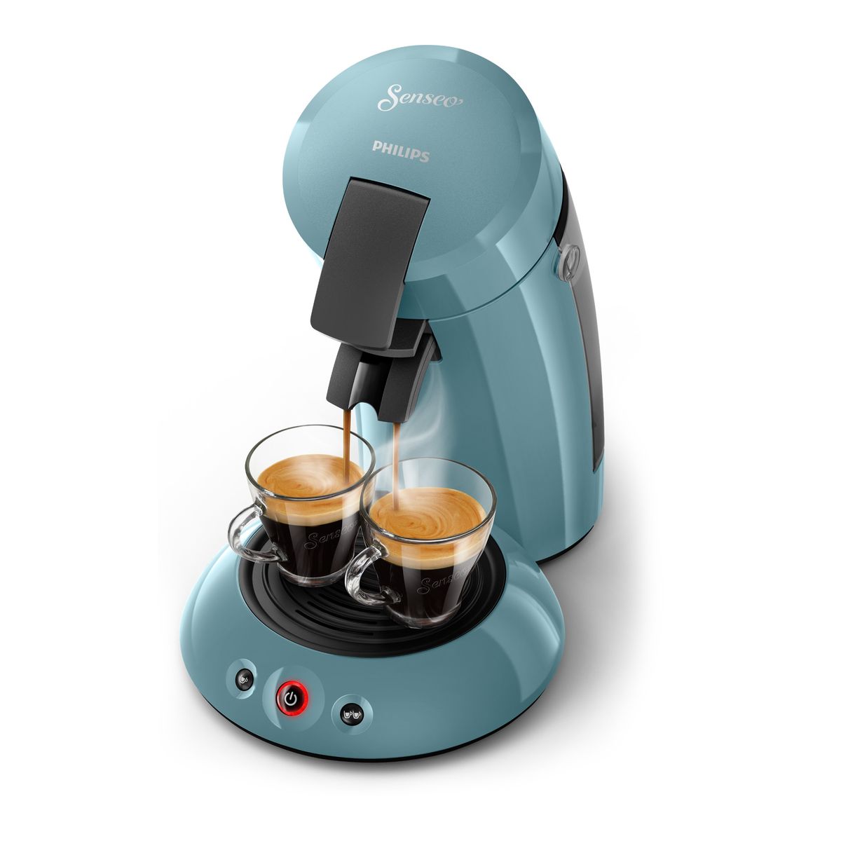 Voir la diapositive 2 : SENSEO Cafetière à dosette Senseo HD6553/21 - Bleu