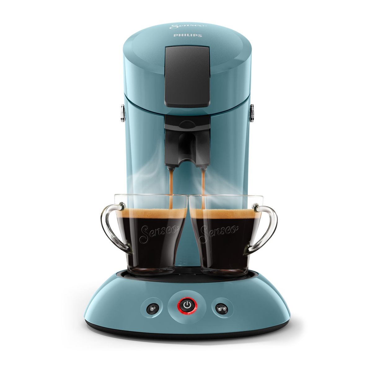 Voir la diapositive 3 : SENSEO Cafetière à dosette Senseo HD6553/21 - Bleu