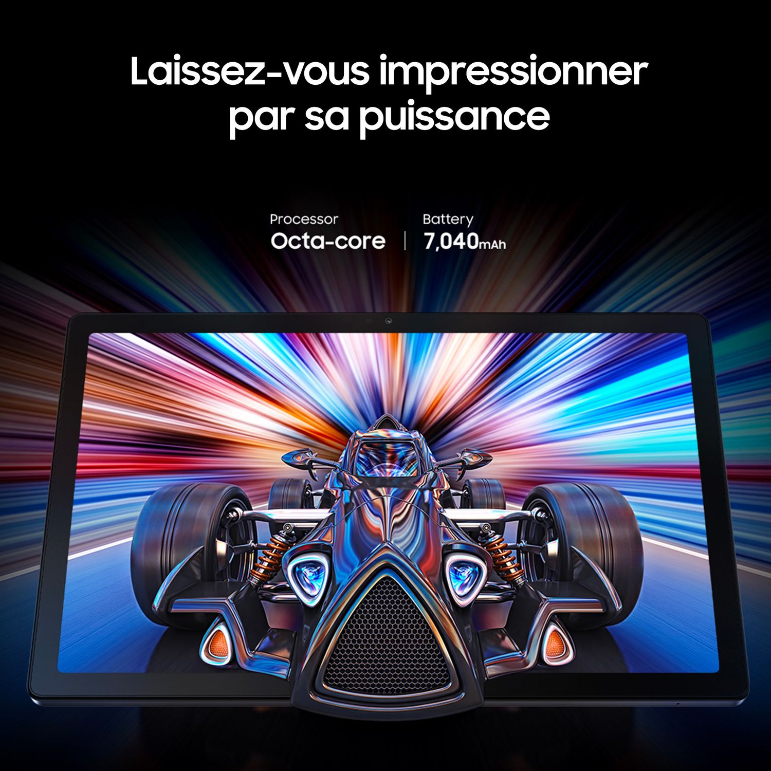 Voir la diapositive 3 : SAMSUNG Tablette tactile TAB A8 10.5 128GO - Gris