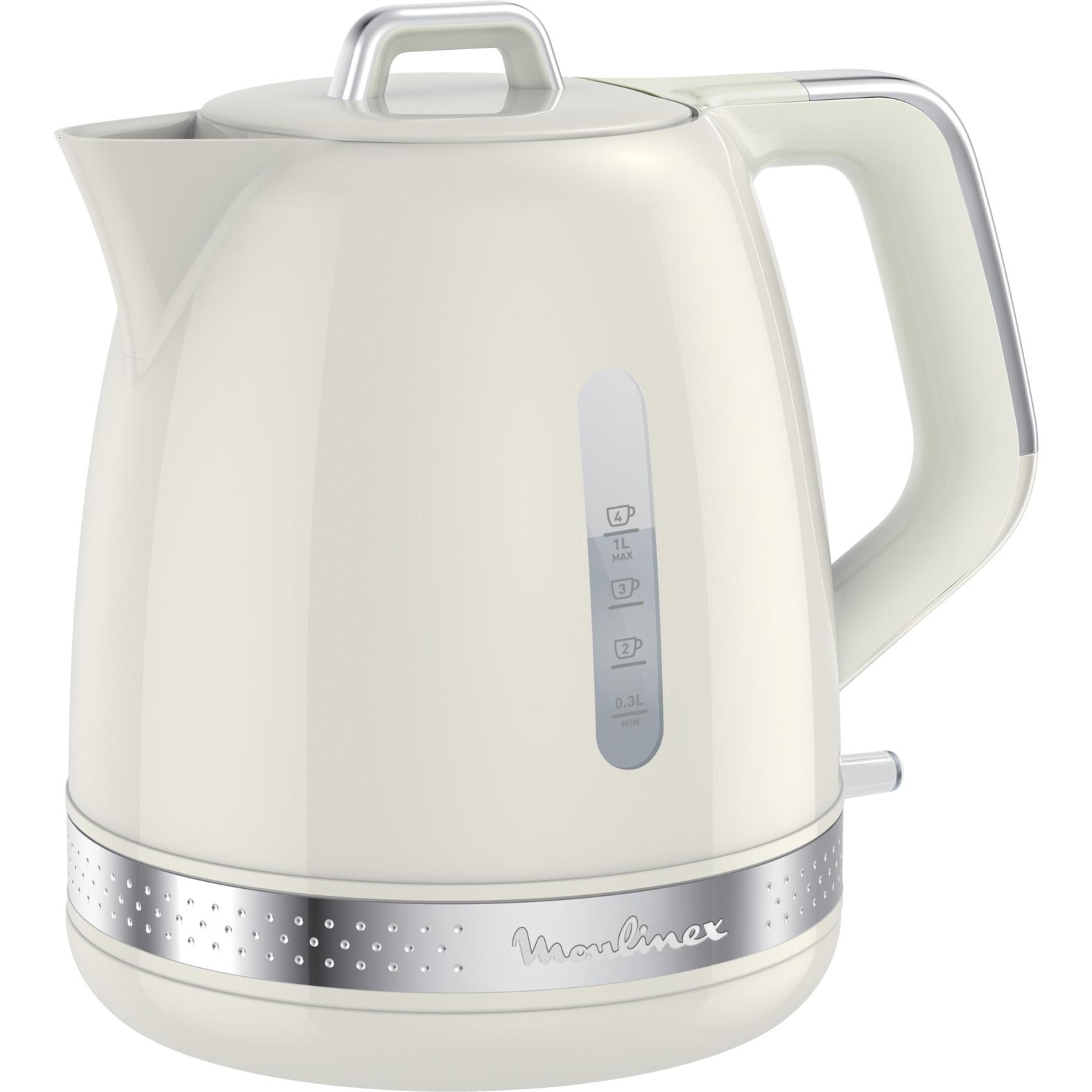 Voir la diapositive 2 : MOULINEX Bouilloire électrique BY323A10 - Blanc