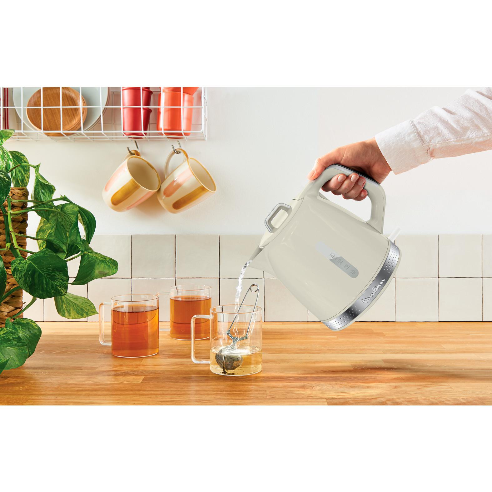 Voir la diapositive 13 : MOULINEX Bouilloire électrique BY323A10 - Blanc
