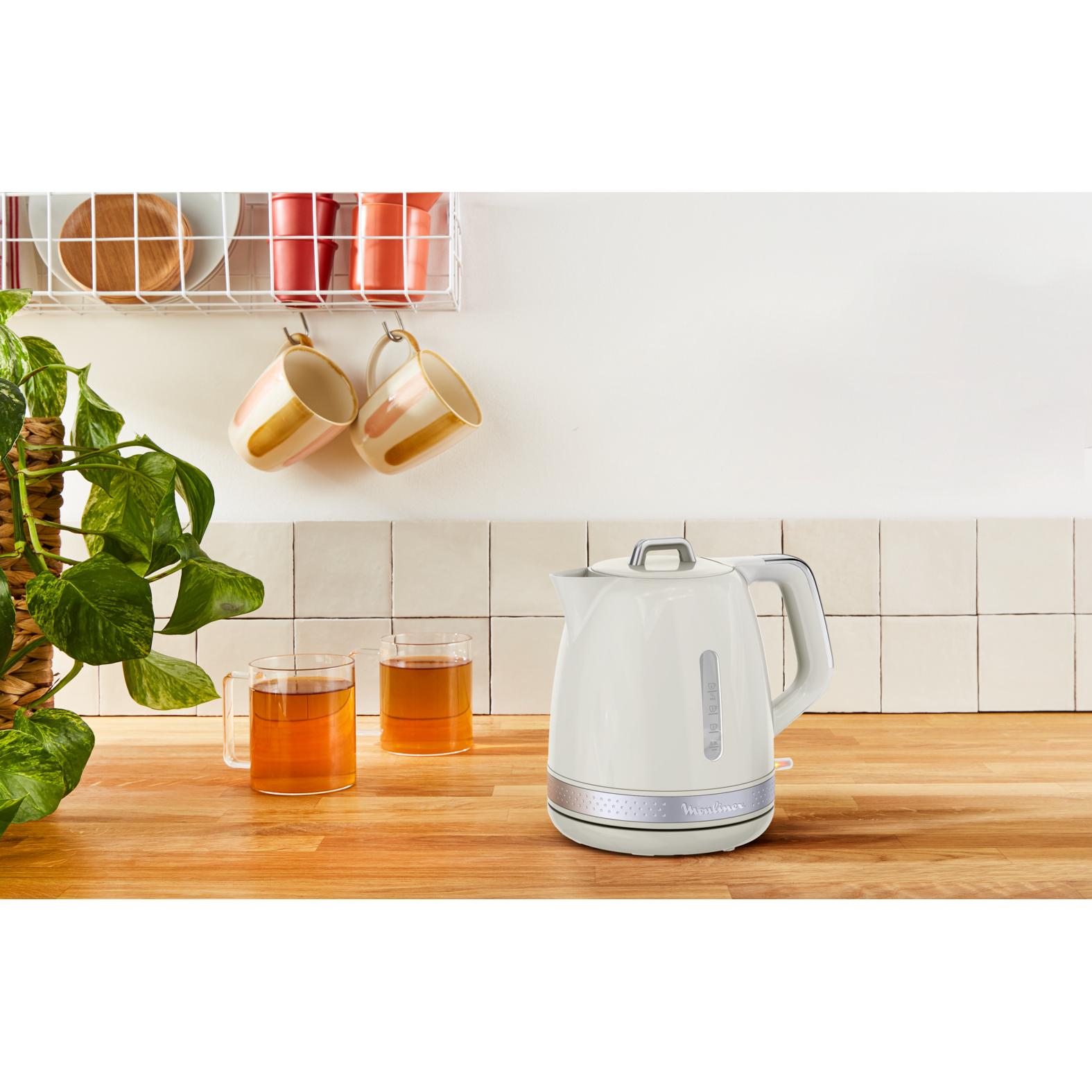 Voir la diapositive 14 : MOULINEX Bouilloire électrique BY323A10 - Blanc