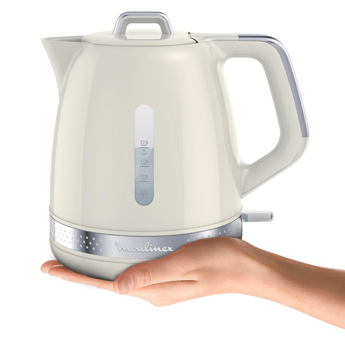 MOULINEX Bouilloire électrique BY323A10 - Blanc