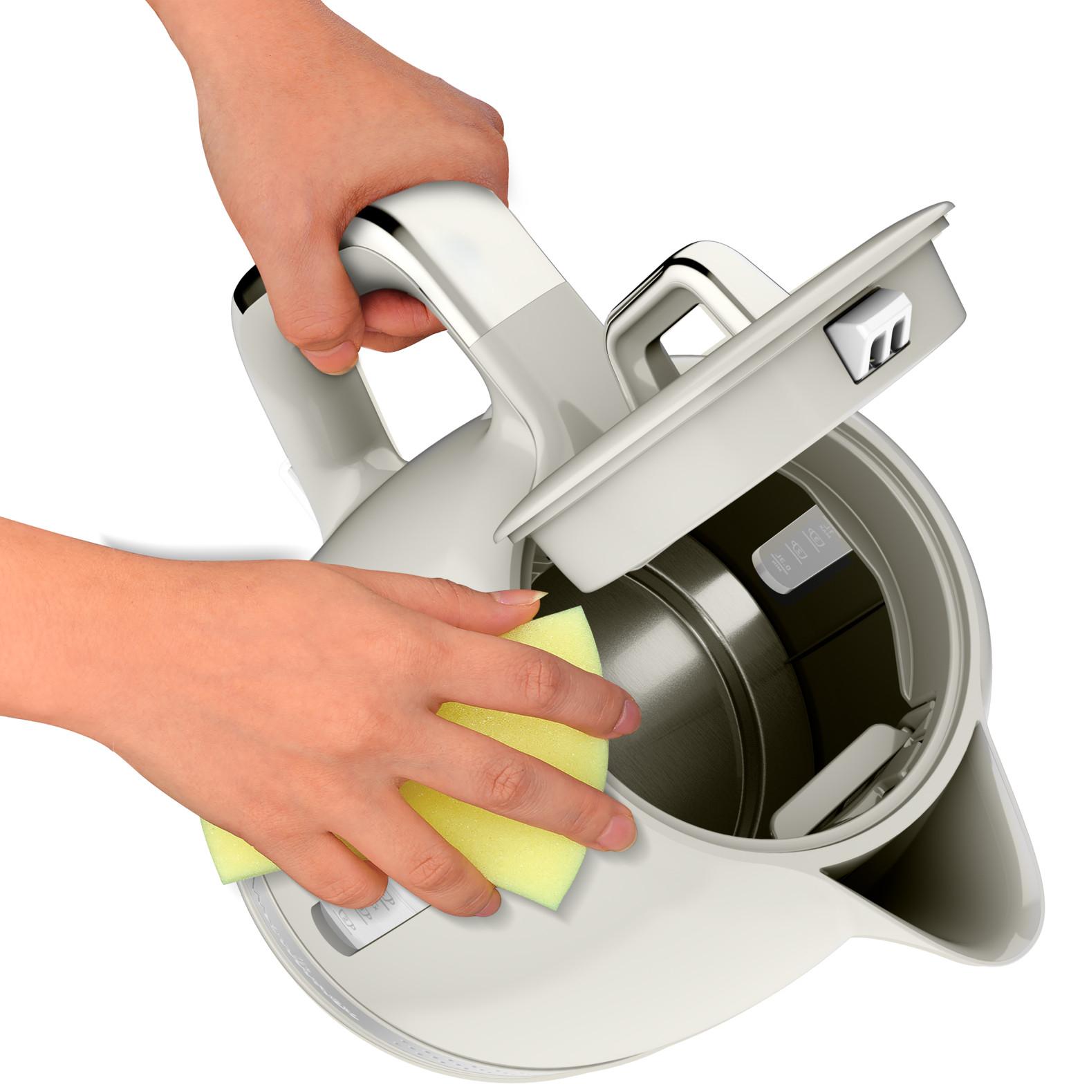 Voir la diapositive 5 : MOULINEX Bouilloire électrique BY323A10 - Blanc