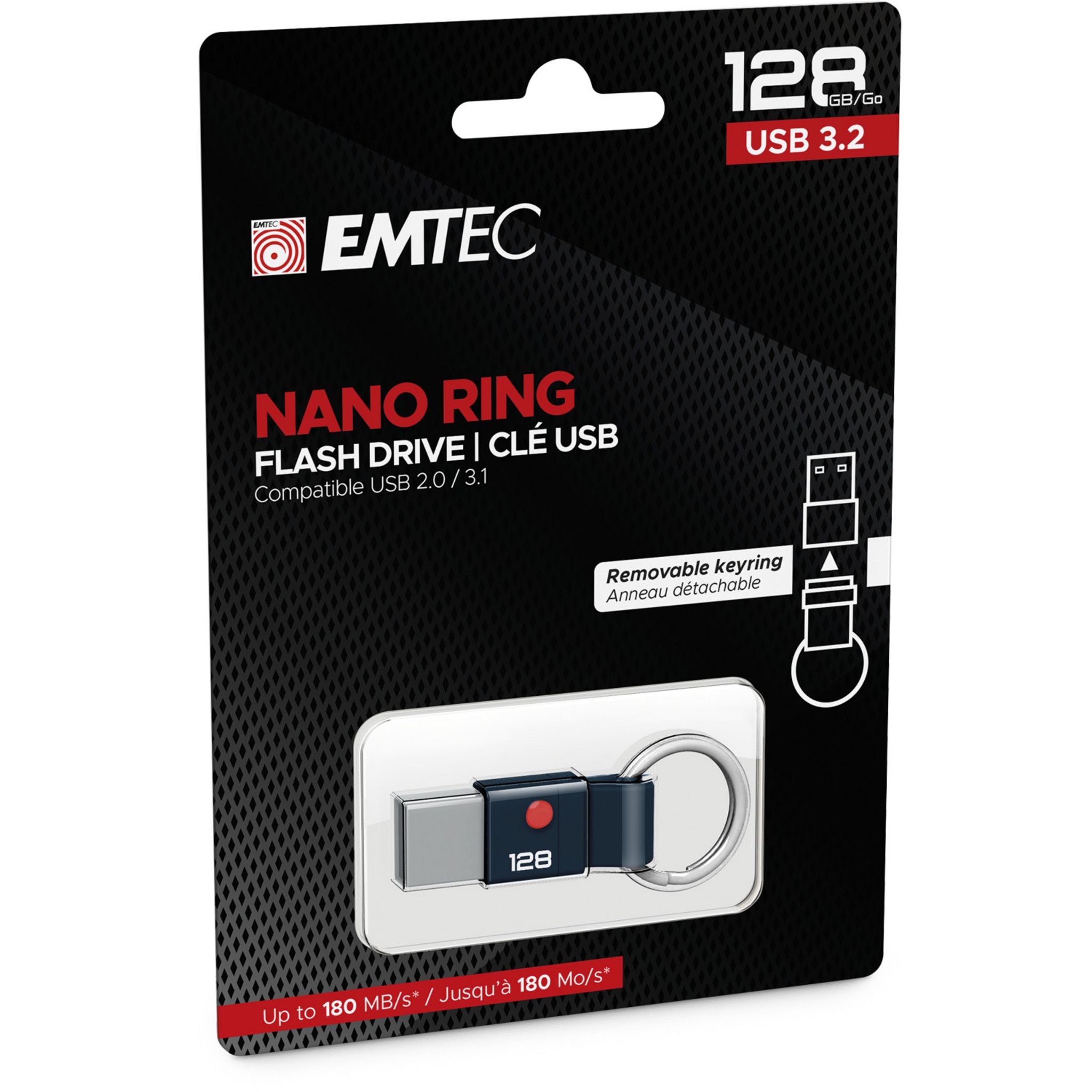 Voir la diapositive 2 : EMTEC Clé USB3.2 T100 128GO