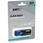 Voir la diapositive 2 : EMTEC Clé USB3.2 32GO EASYB110 - Bleu