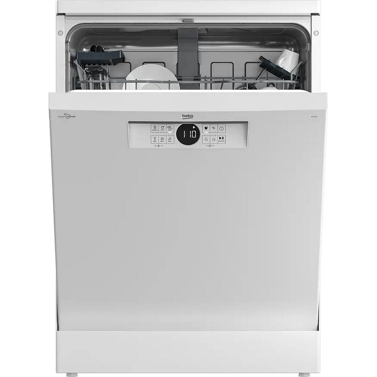 BEKO Lave vaisselle pose libre BDFN26421W, 14 couverts, 60 cm, 46 dB, 6 programmes