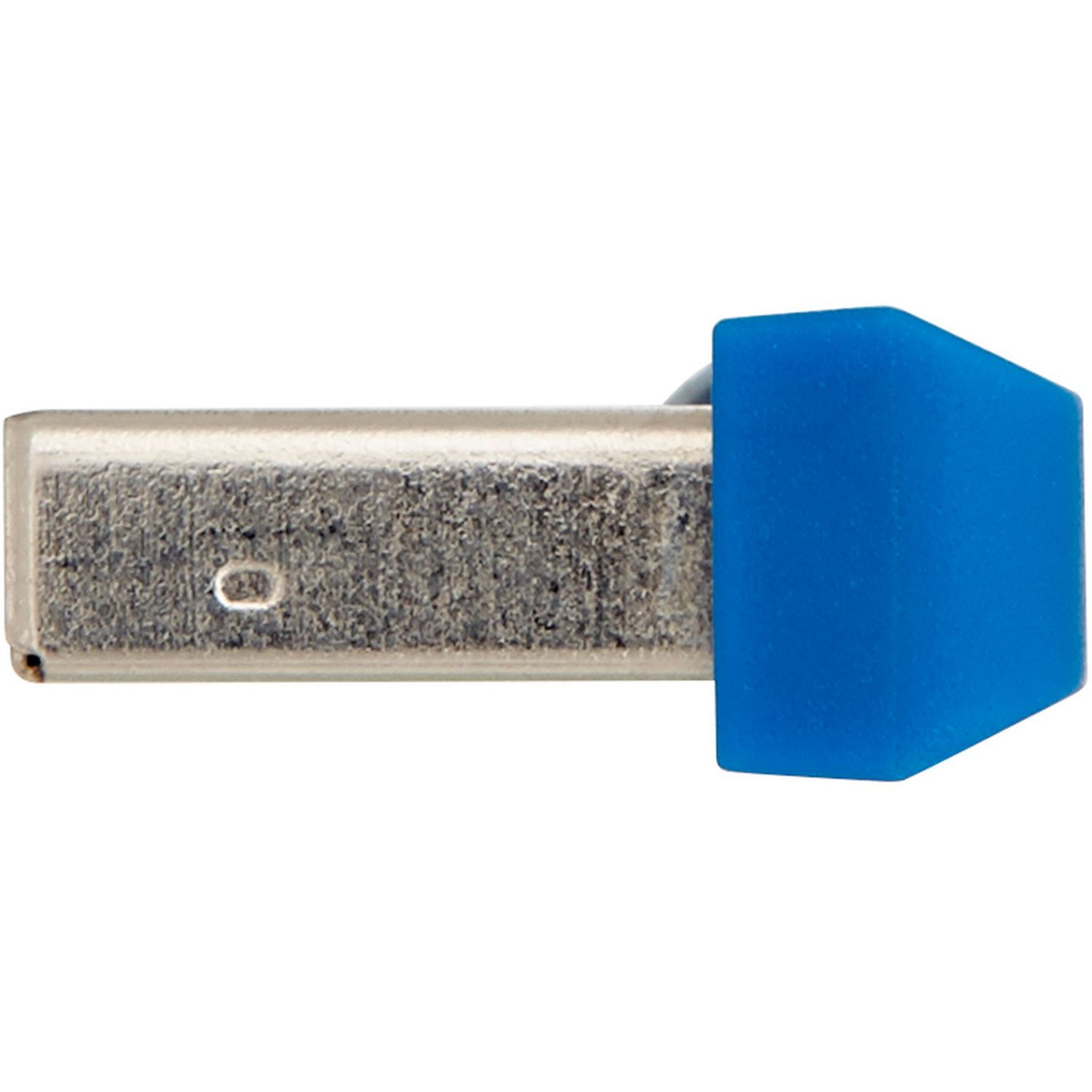 Voir la diapositive 3 : VERBATIM Clé USB NANO 64G SNS USB3.2G1 - Bleu
