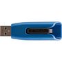 Voir la diapositive 3 : VERBATIM Clé USB V3MAX 128G USB3.2GEN1 - Bleu