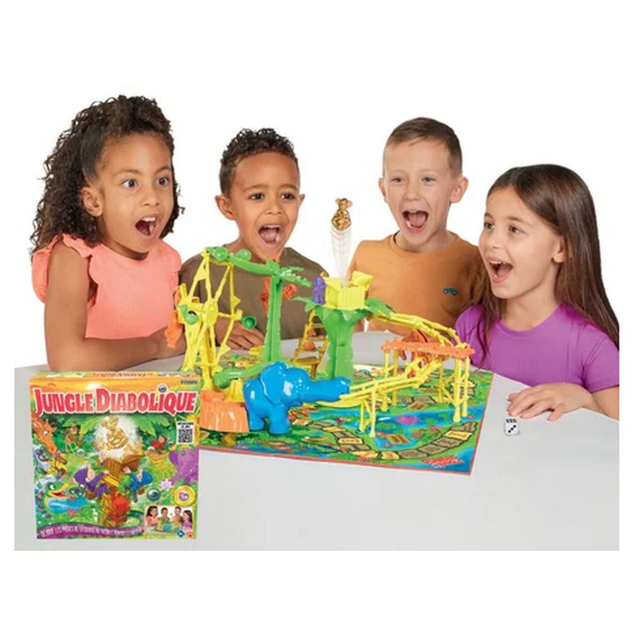 Voir la diapositive 2 : TOMY Jeu Jungle diabolique