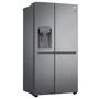 Voir la diapositive 3 : LG Réfrigérateur américain GSJV30DSXF, 634 L, Froid ventilé No frost