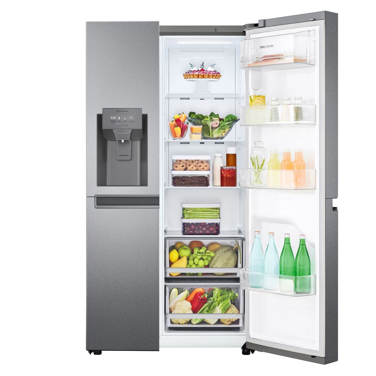 LG Réfrigérateur américain GSJV30DSXF, 634 L, Froid ventilé No frost