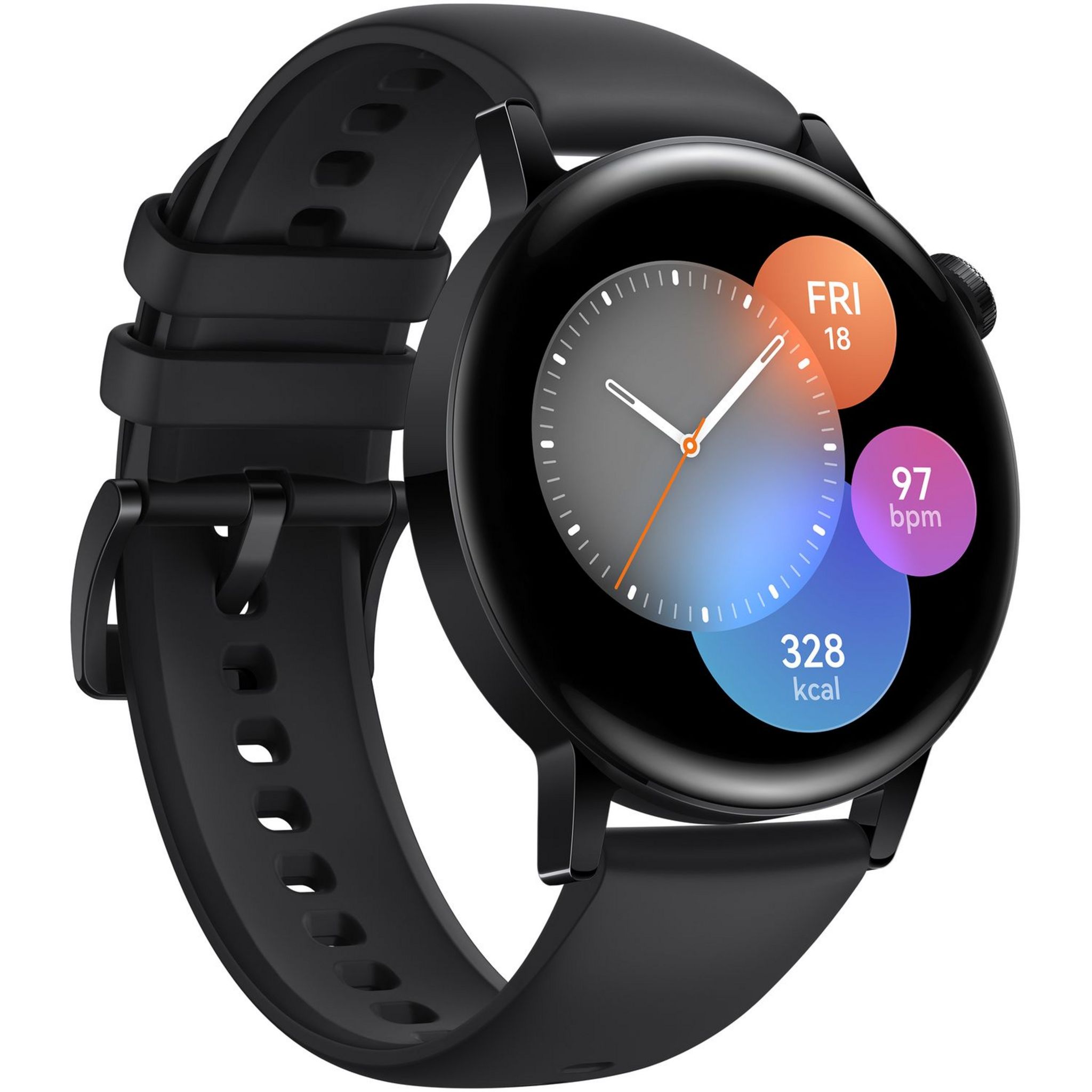 Voir la diapositive 3 : HUAWEI Watch GT3 Active 42MM - Noir