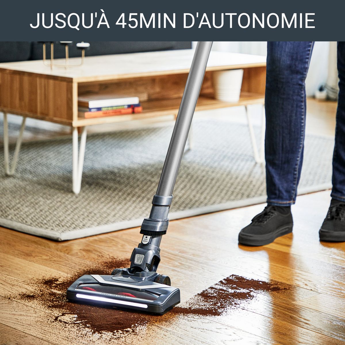 ROWENTA Aspirateur balai RH6837WO - Violet