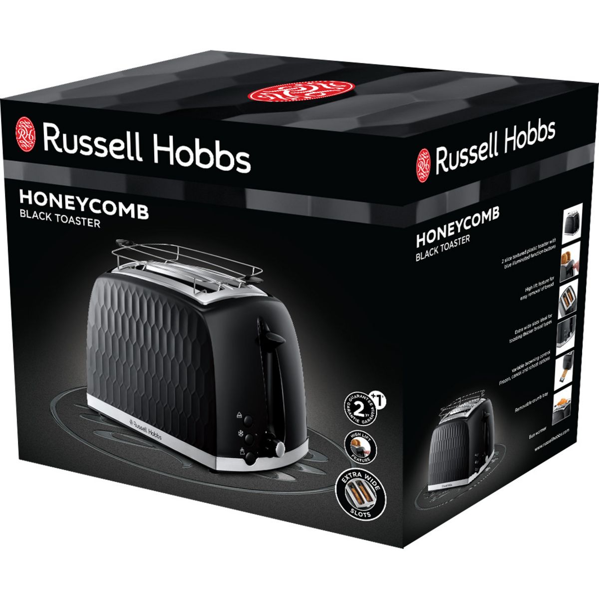 RUSSELL HOBBS Grille pain 26061-56 - Noir