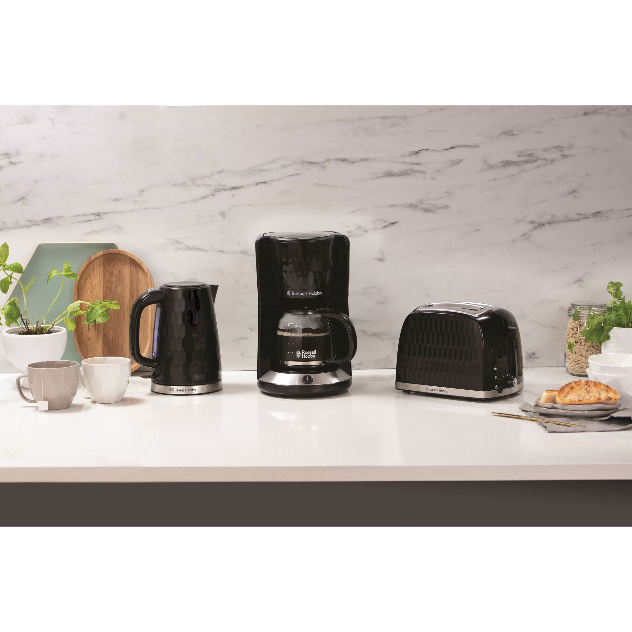 Voir la diapositive 8 : RUSSELL HOBBS Grille pain 26061-56 - Noir