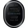 BIGBEN Chargeur voiture double Samsung USB A / USB C - Noir