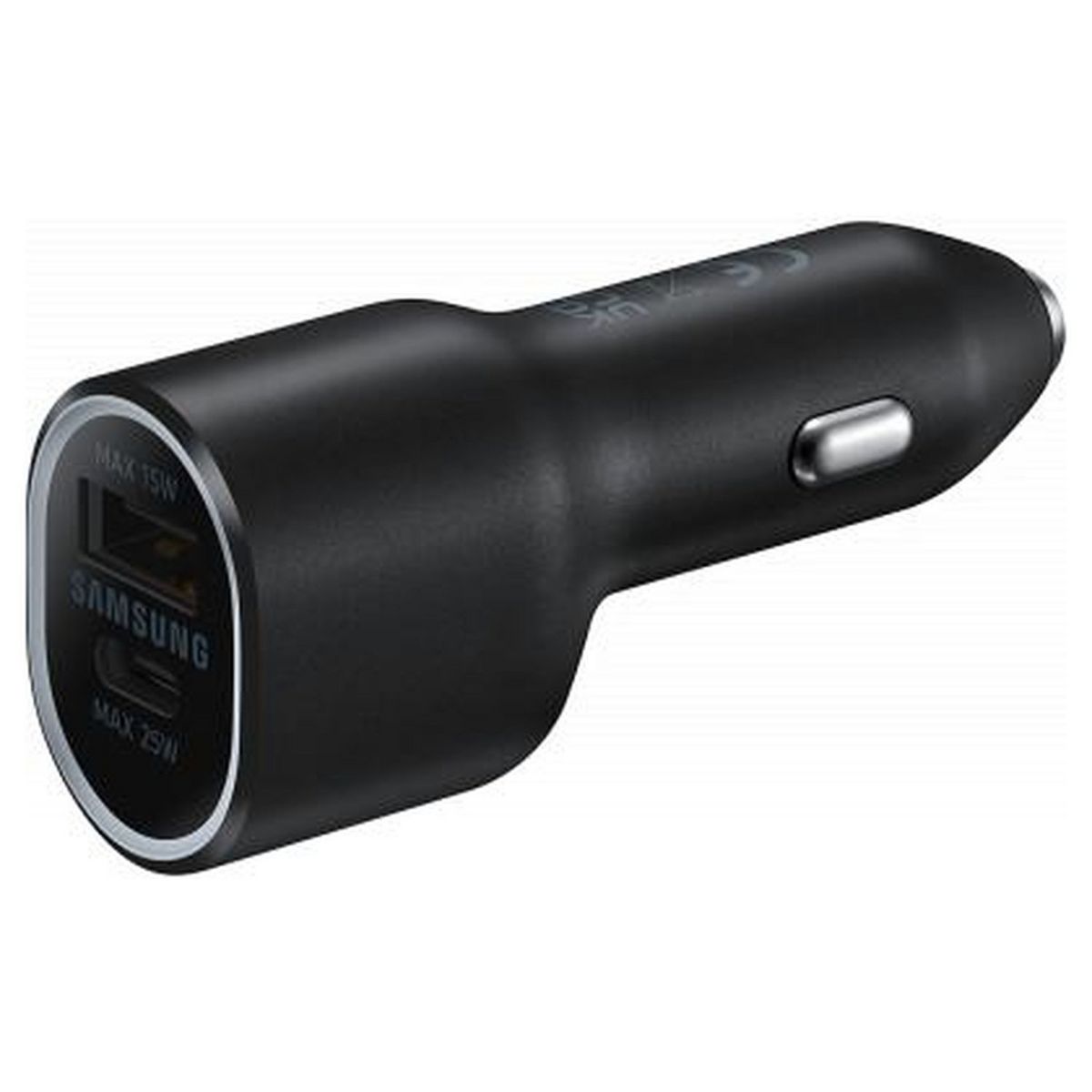 BIGBEN Chargeur voiture double Samsung USB A / USB C - Noir