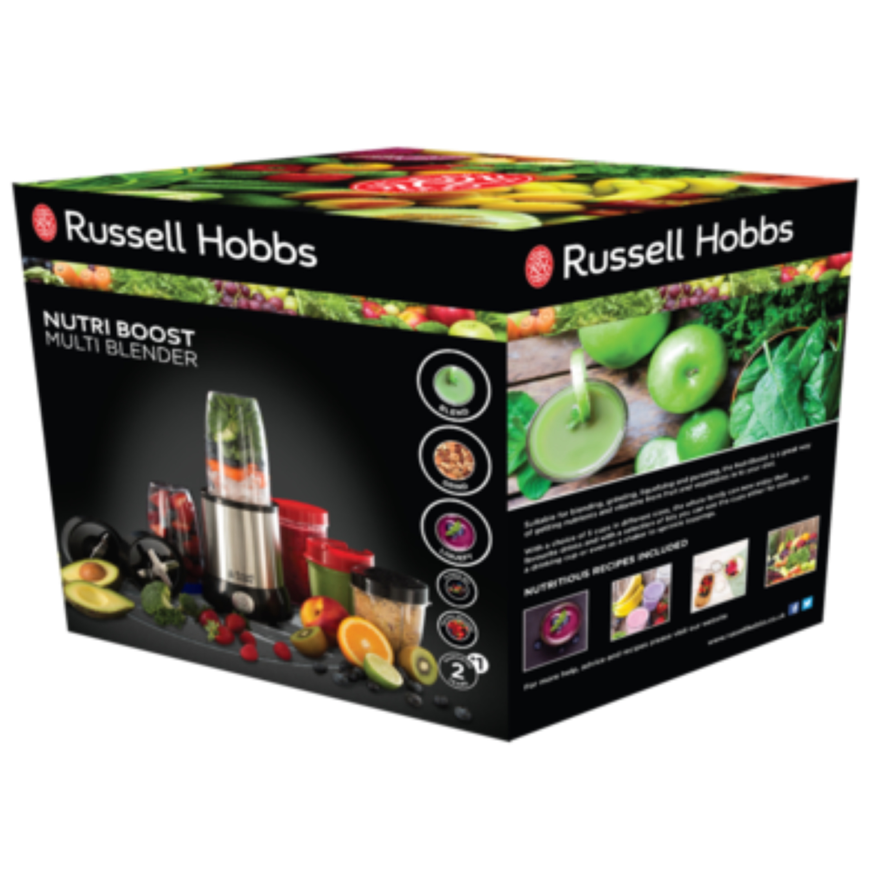 Voir la diapositive 6 : RUSSELL HOBBS Blender 23180-56 - Noir