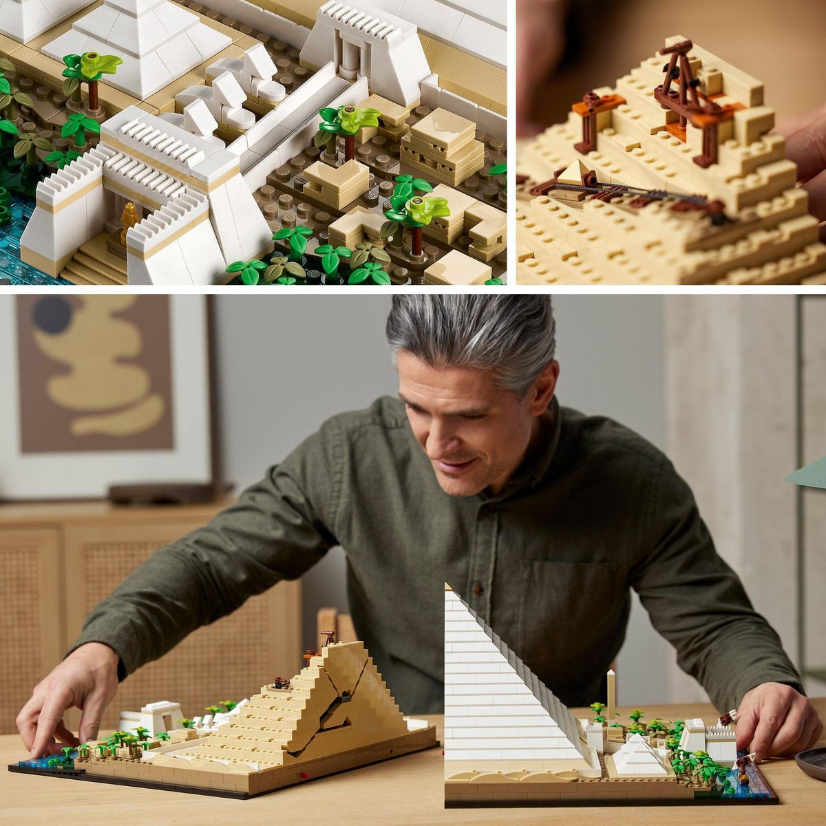 LEGO Architecture 21058 - La Grande Pyramide de Gizeh