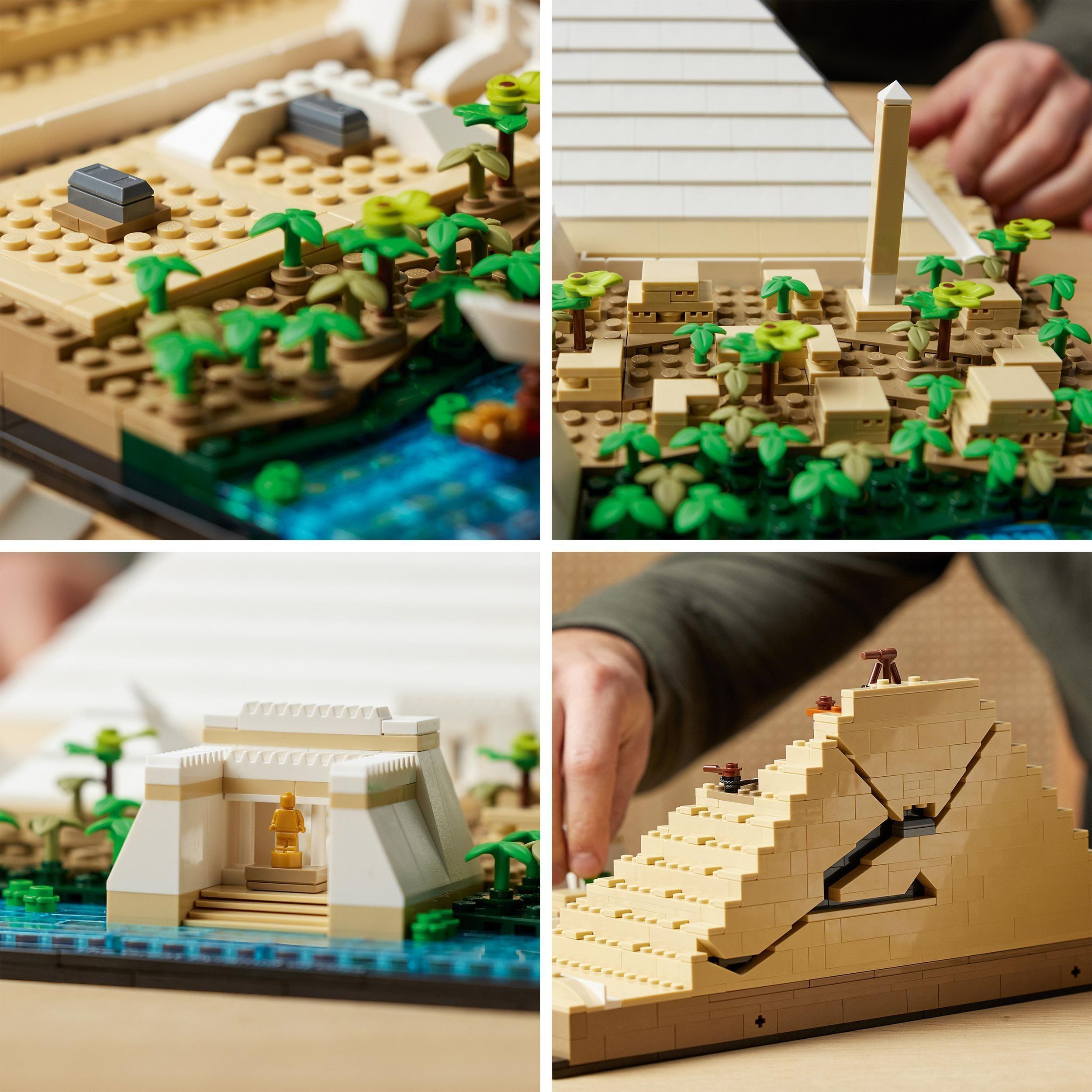Voir la diapositive 6 : LEGO Architecture 21058 - La Grande Pyramide de Gizeh