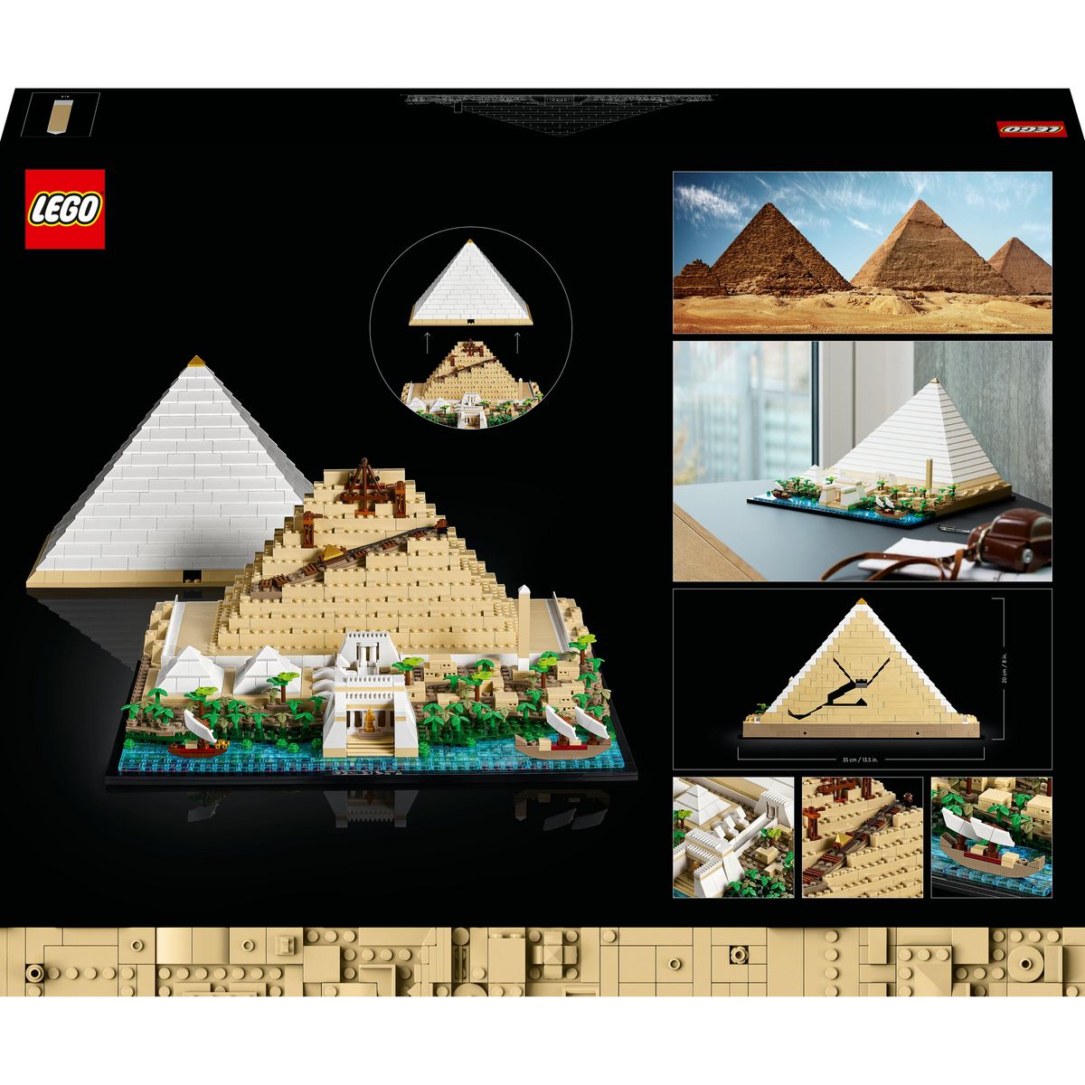 LEGO Architecture 21058 - La Grande Pyramide de Gizeh