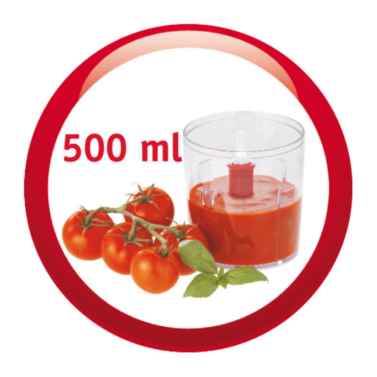 MOULINEX Mini hachoir Multi-Moulinette AT710110 - Blanc