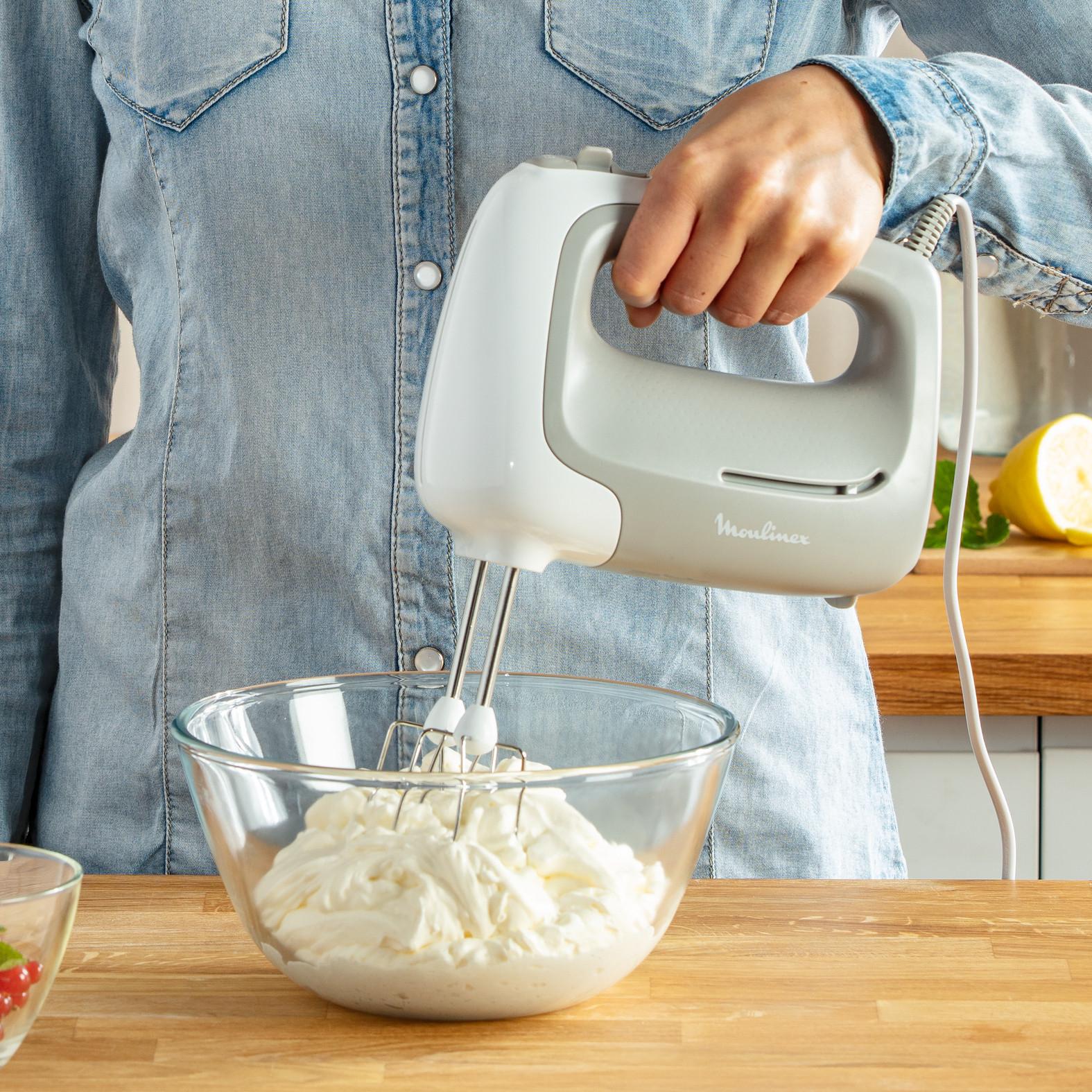 Voir la diapositive 10 : MOULINEX Batteur électrique Prep'Mix HM450B10 - Poivre