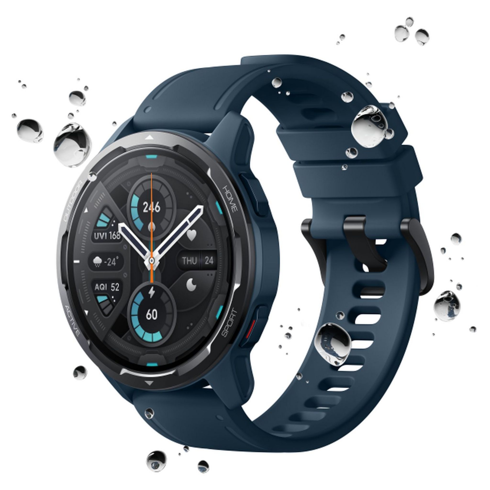 Voir la diapositive 5 : XIAOMI XIAOMI Montre connectée Watch S1 Active - Bleu