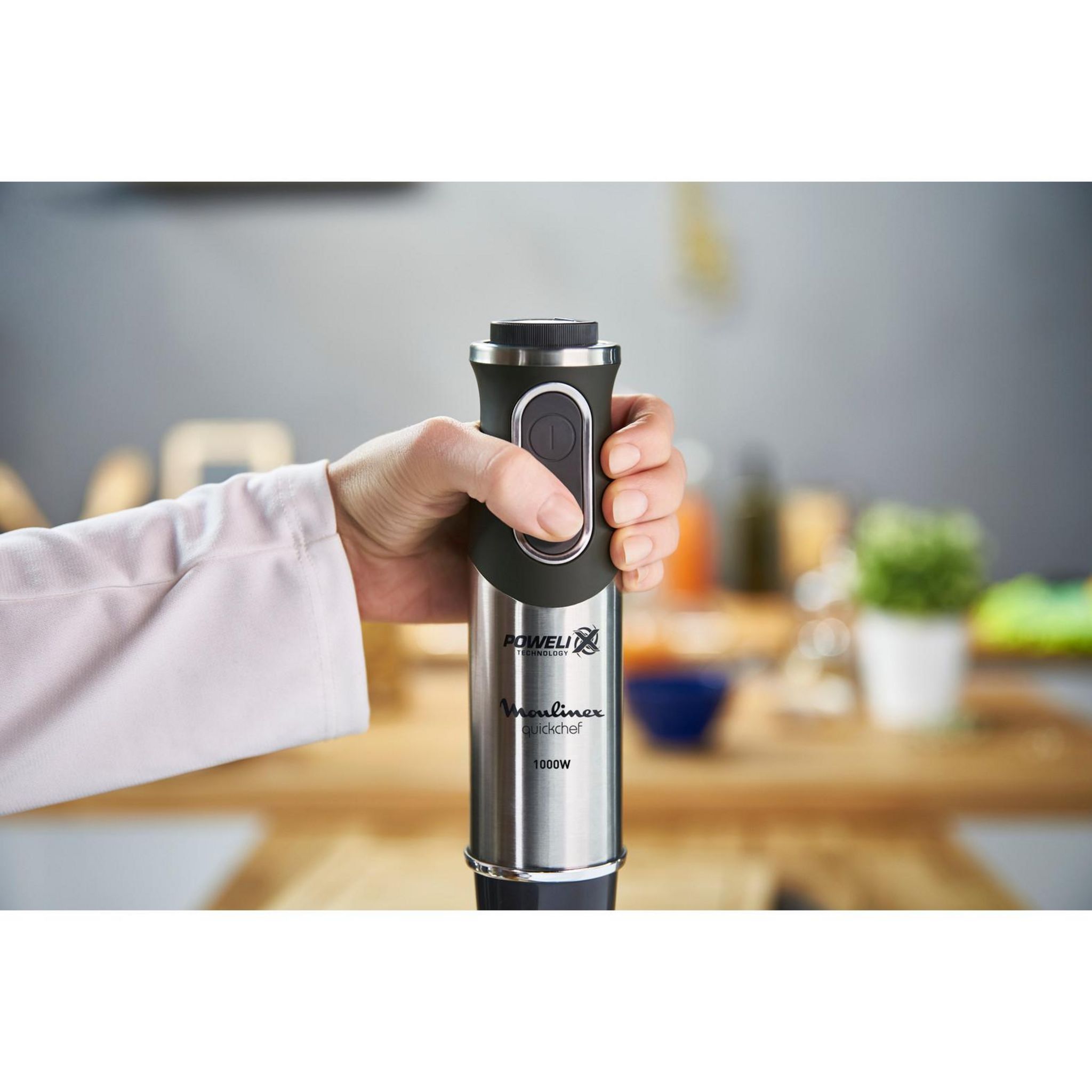 Voir la diapositive 12 : MOULINEX Mixeur plongeant QUICKCHEF DD652832 - Noir