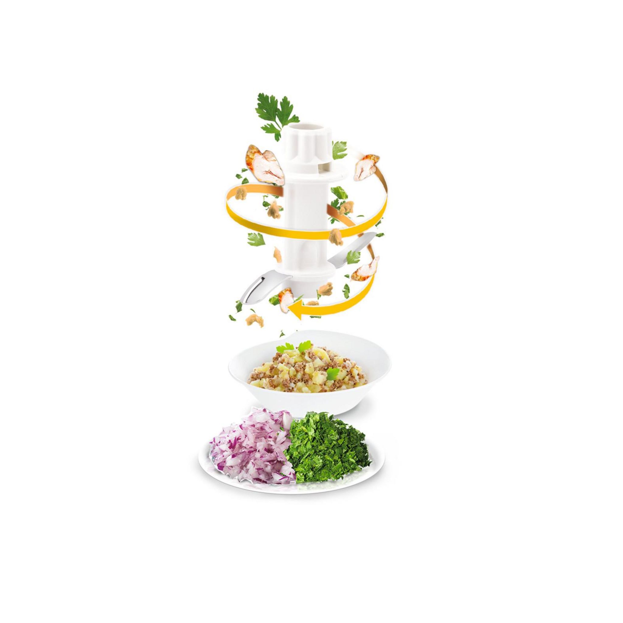 Voir la diapositive 7 : MOULINEX Mini hachoir VALENTIN DJ120810 - Noir