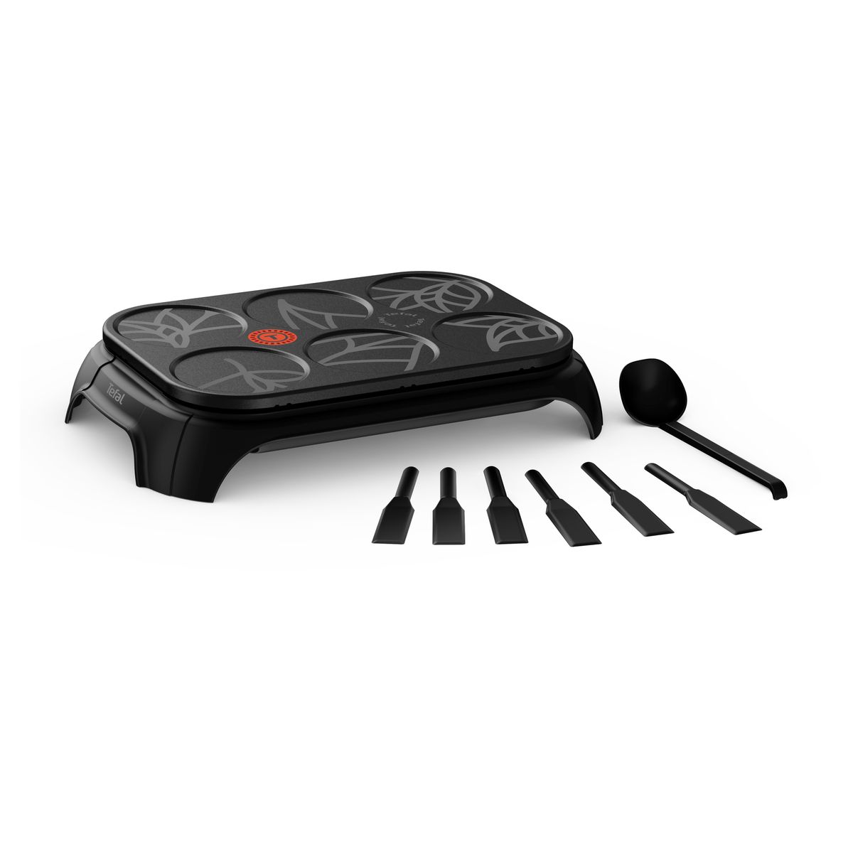 Voir la diapositive 4 : TEFAL Crêpière Eco Crep'Party PY55E810 - Noir