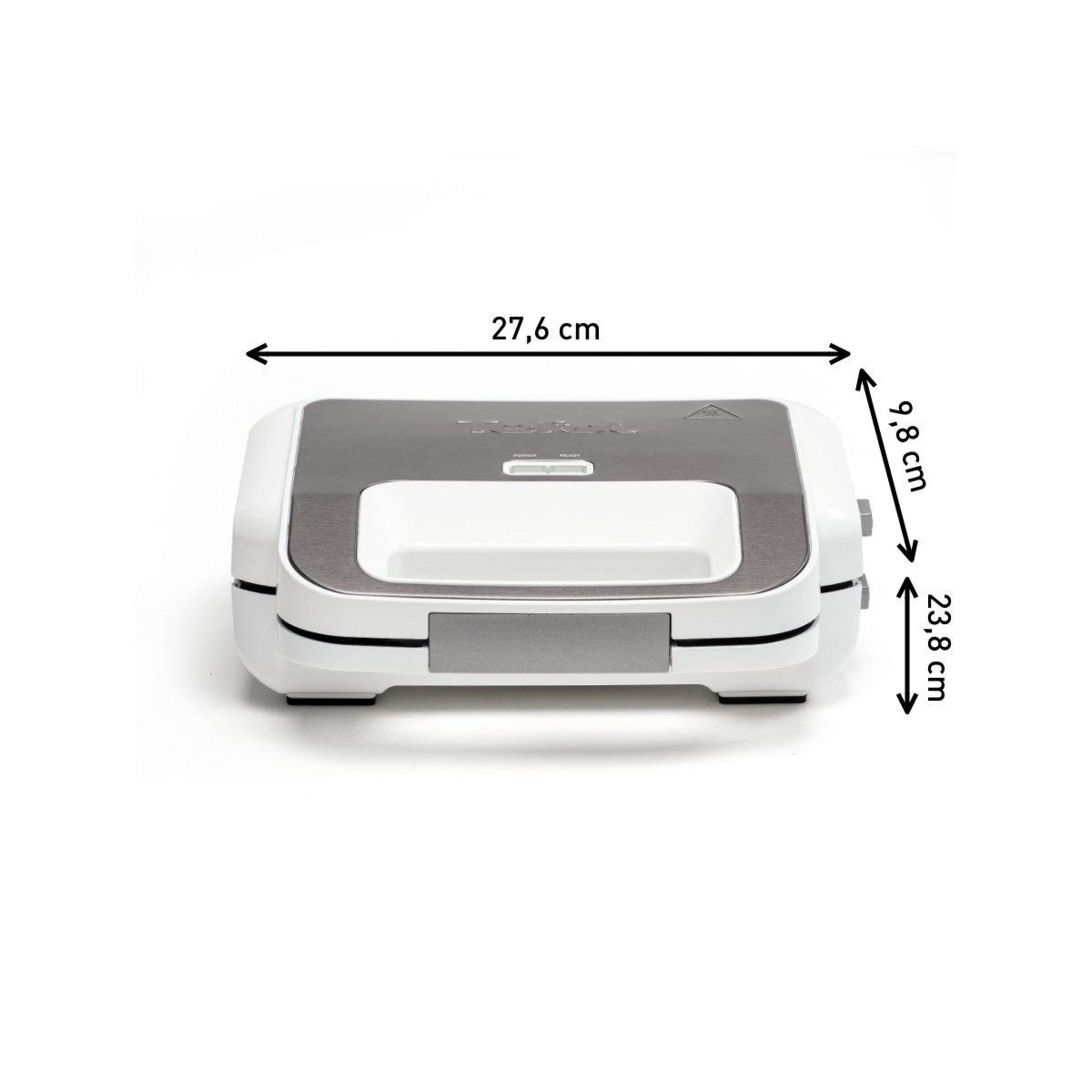 Voir la diapositive 16 : TEFAL Gaufrier Snack XL SW701110 - Blanc